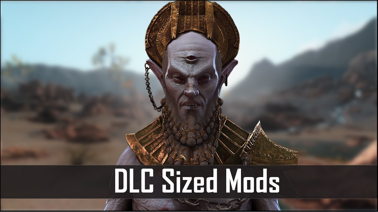 Dlc sized mods skyrim special edition